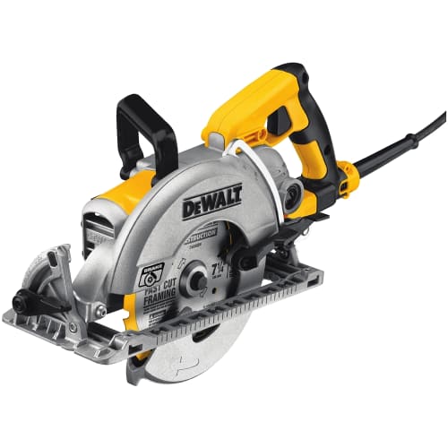 Sierra de Unidad Sinfín DEWALT de 7-1/4 in, con Freno Eléctrico